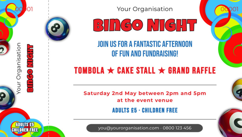 Community-Fundraising Bingo Night 1 - Event Tickets