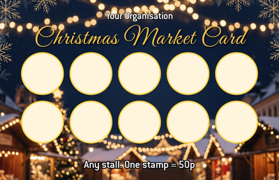 Christmas Market template