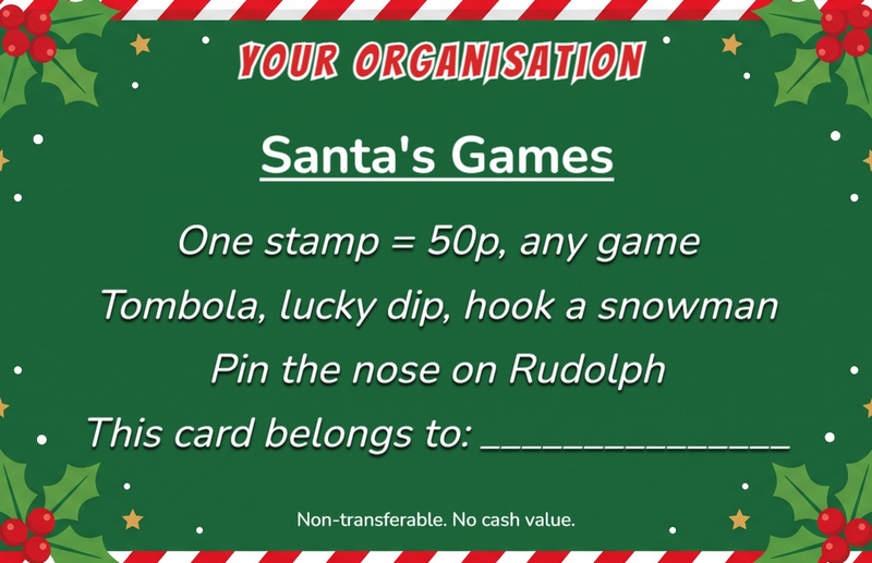 Santa's Games, back