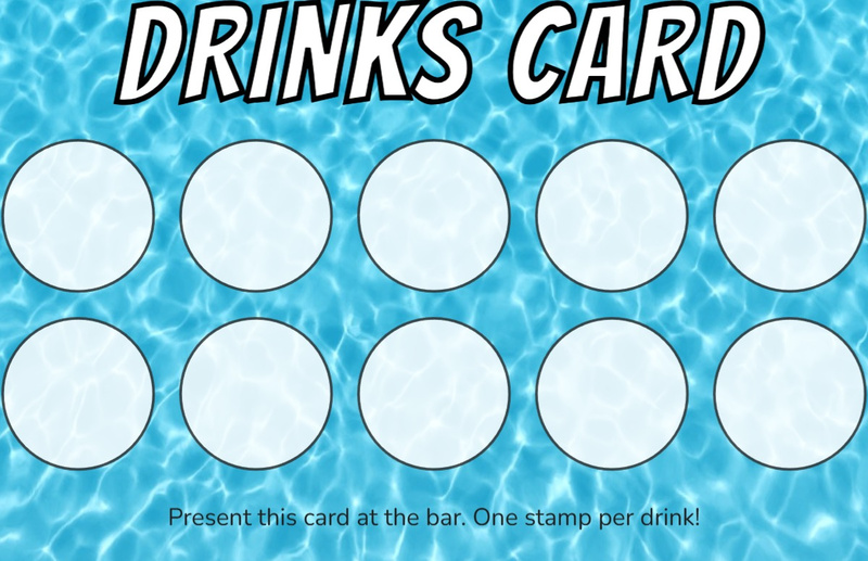 Drinks Token Card